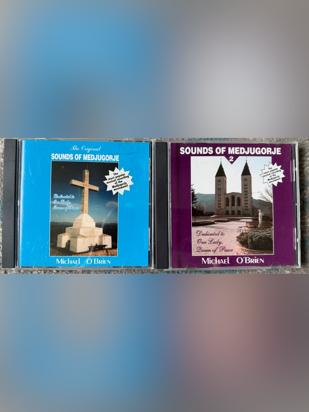 -Michael O'Brien Sounds of Medjugorje  & Sounds of Medjugorje 2 CD Set